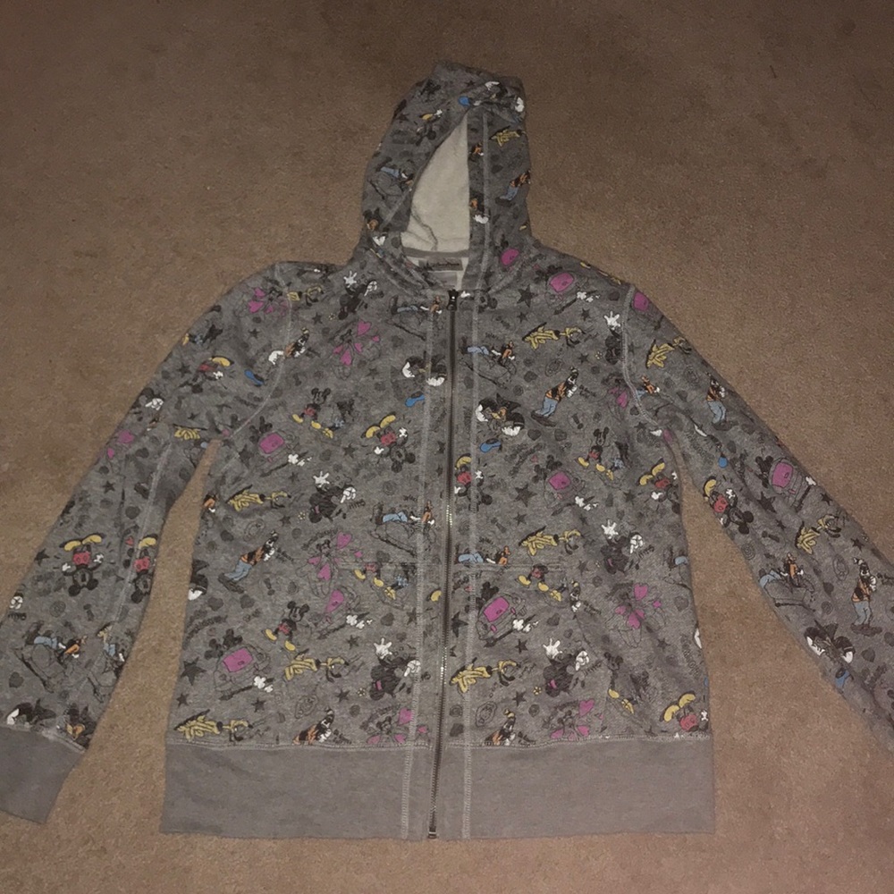 Disney parks zip up hoodie